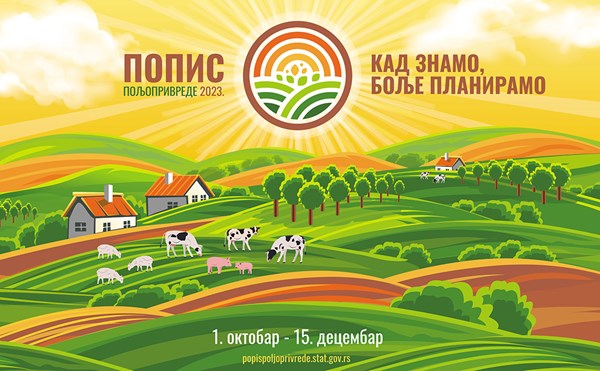 Poster Popis Poljoprivrede 2023